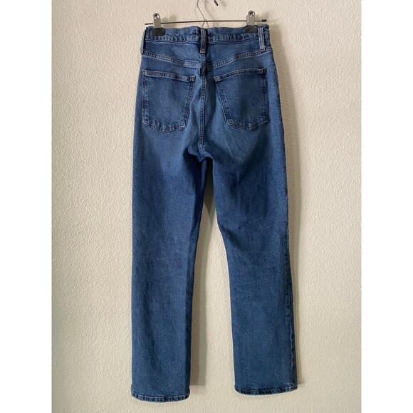 AGOLDE Vintage High Rise Boot Jeans US 27 Prophecy Mid Blue Wash Denim Classic - Picture 9 of 11